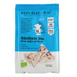 Sanatele BIO cu orez negru si piper, fara gluten, 40g, Republica Bio