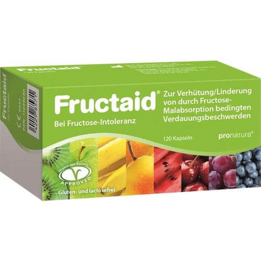 Fructaid, 120 cápsulas