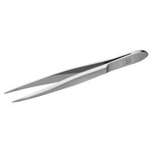 Pensetă Apoline ascuțită 8 cm cromată 1 buc