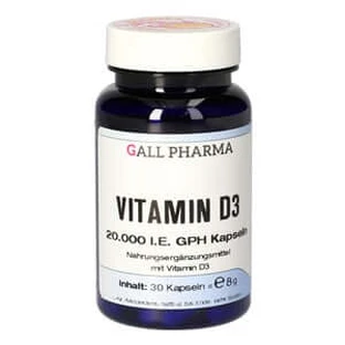Vitamina D3 20,000 I.U. GPH Capsule 30 Capsule