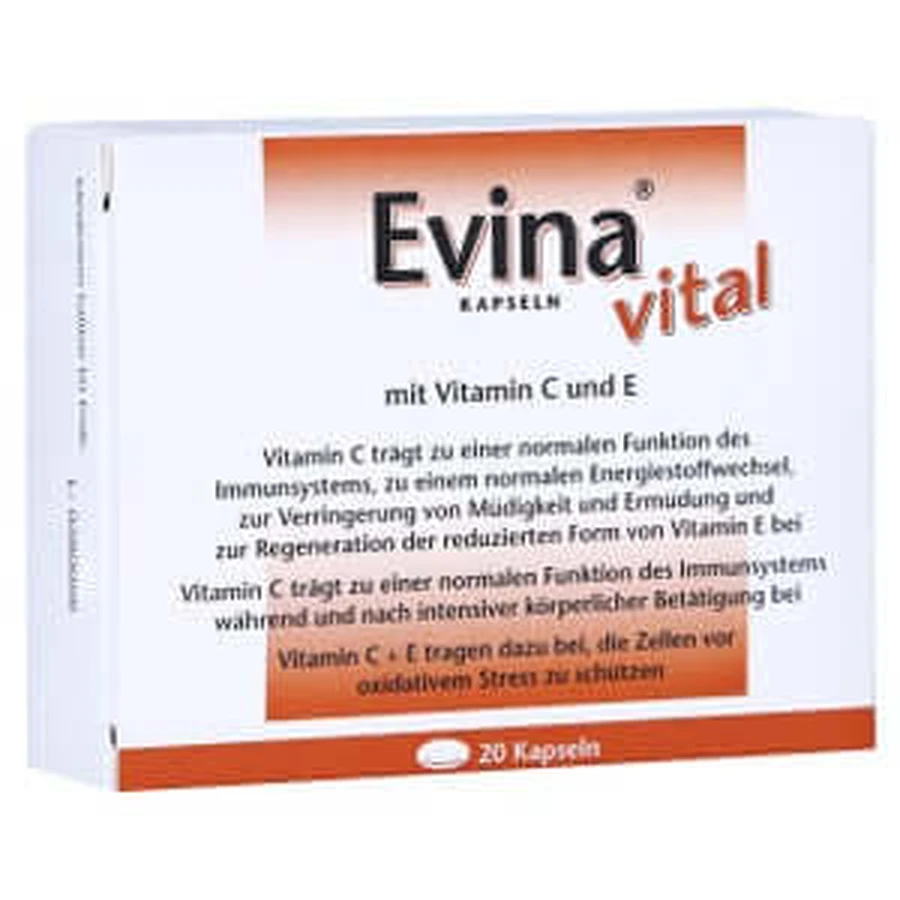 Evina Vital Capsules 20 kapsułek: ceny i cechy