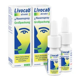 Livocab directe neusspray dubbele verpakking 2X10 ml