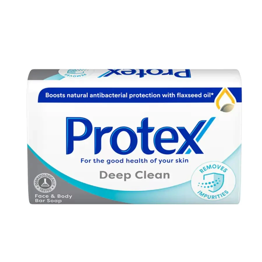 Protex Deep Clean Antibacterial Solid Soap, 90 g, Colgate-Palmolive