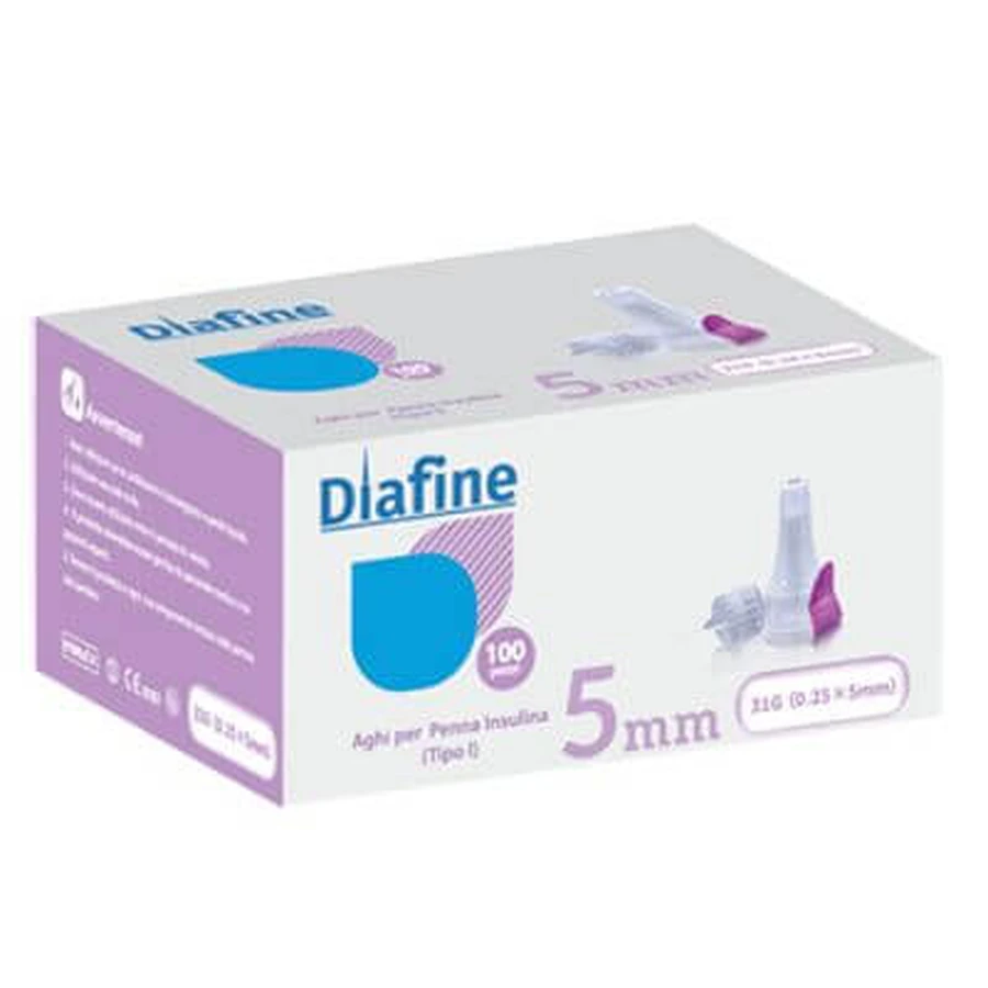 Insulin-Stechnadel diafine 31gx5mm 100 Stück