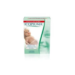 Fysiologisch compressie icopiumverband navelstrengnet met steriel gaas 1 stuk