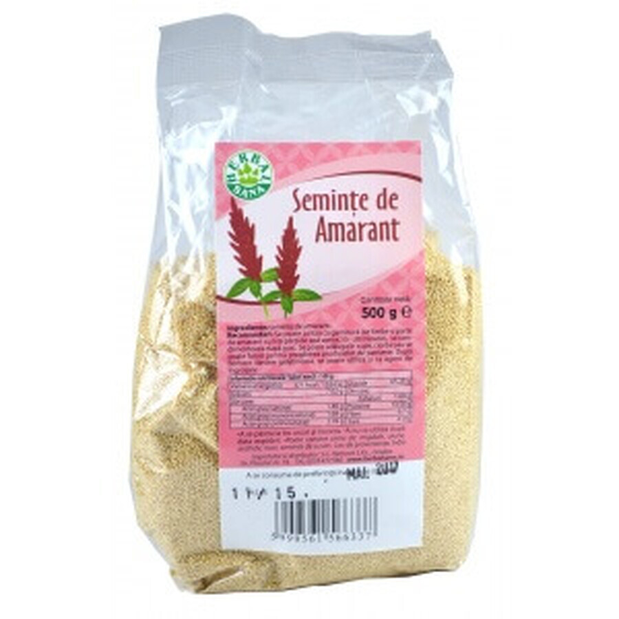 Seminte de Amarant, 500 g, Herbavit