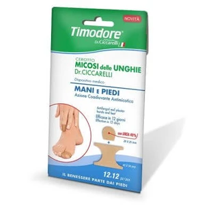 Thymodore patch for mycosis nail fungus on hands and feet 12 + 12 pieces