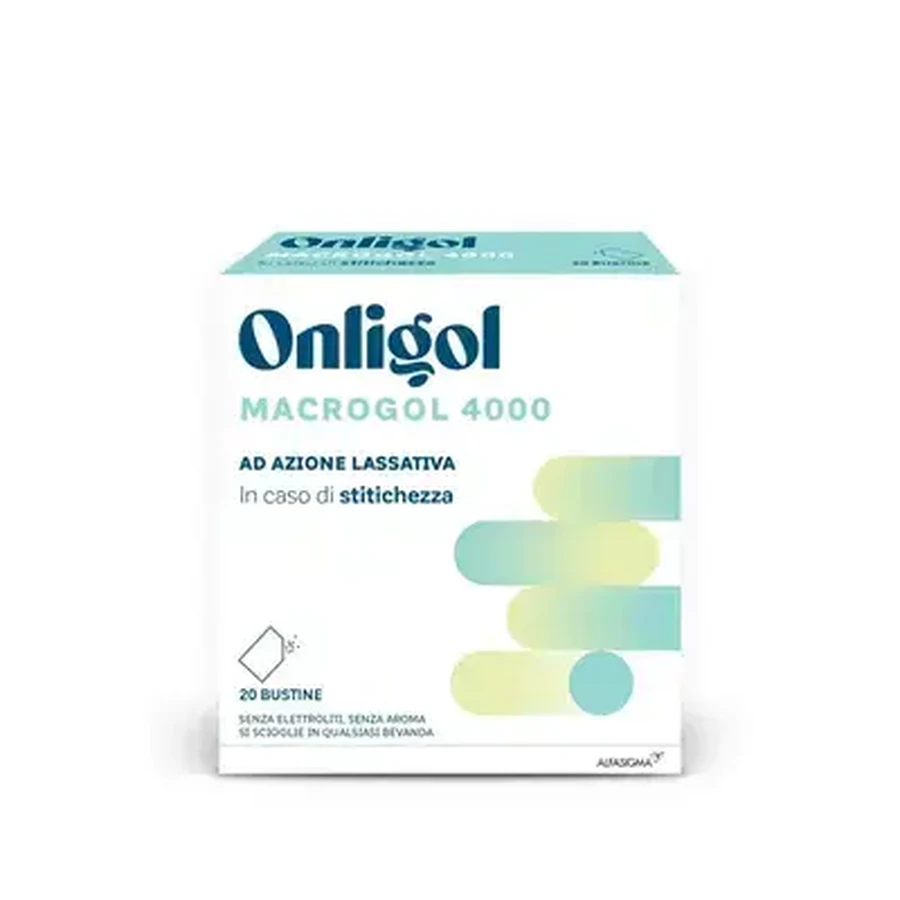 Onligol macrogol 4000 20 zakjes 10 g suikervrij