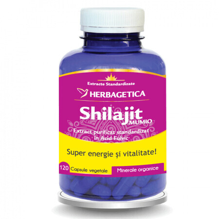 Shilajit Mumio, 120 Kapseln, Herbagetica