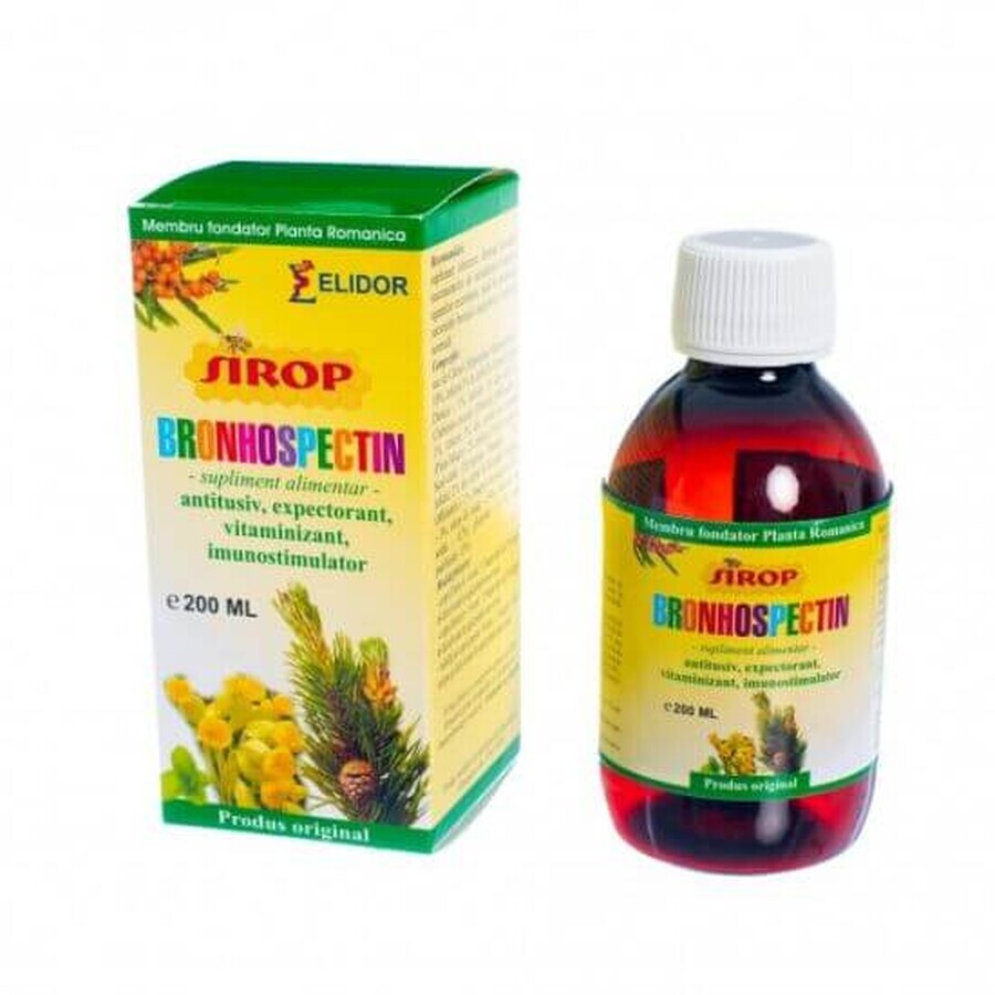 Bronhospectin Sirup, 200 ml, Elidor