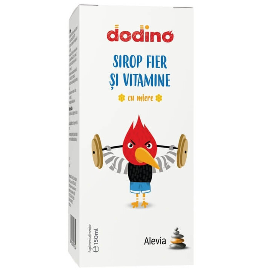 Sirup mit Eisen und Vitaminen Dodino, 150 ml, Alevia