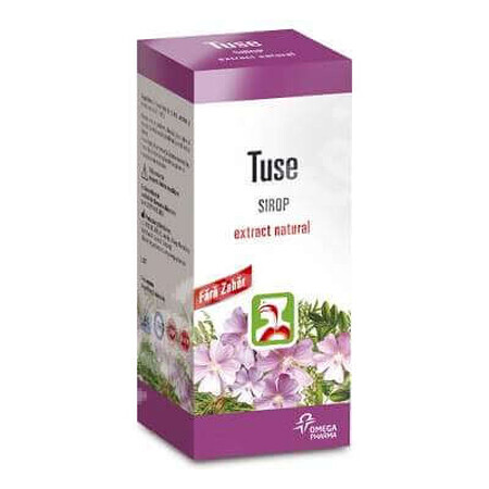 Sirop de tuse cu extract natural, 100 ml, Omega Pharma