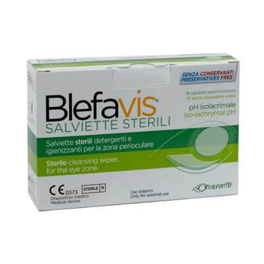 Blefavis steriele doekjes 18 stuks