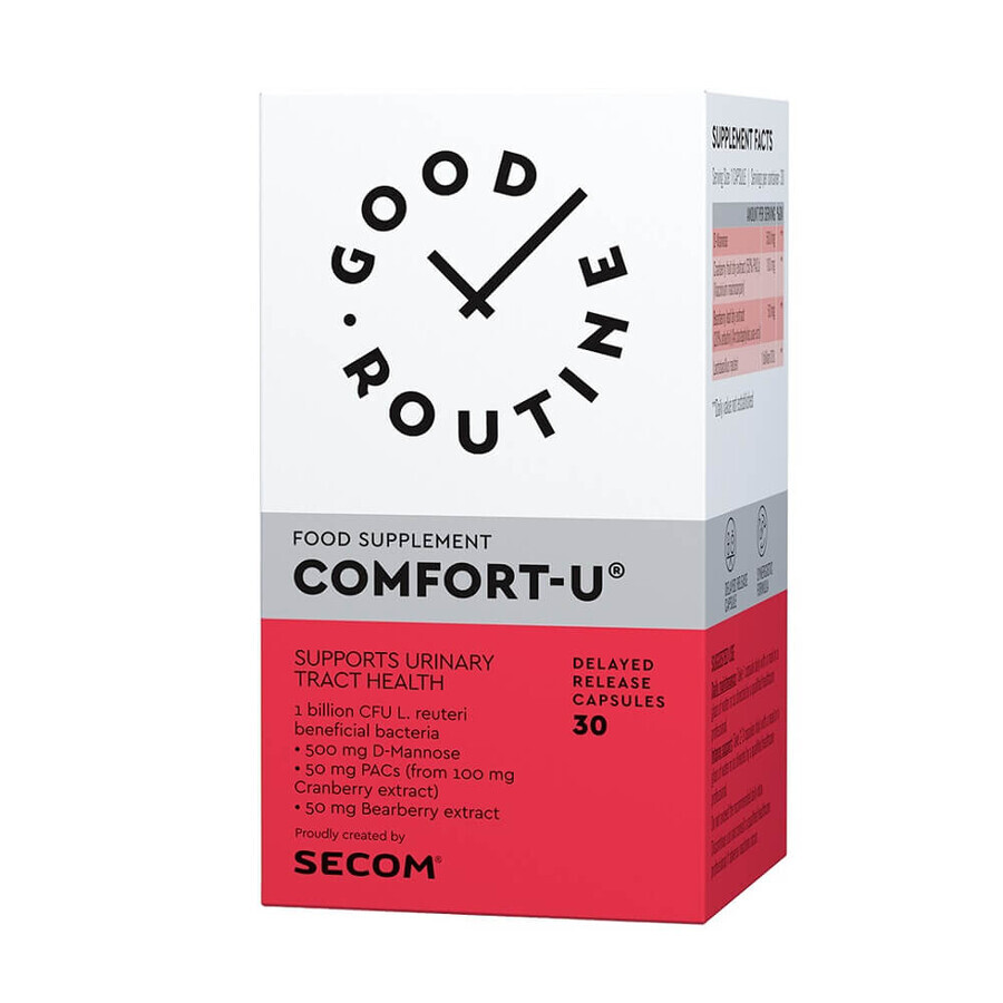 Comfort-U Good Routine, 30 capsule, Secom