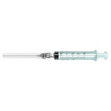 Pic syringe 10 ml needle 1 gauge 20x1.5 center luer cone 1 piece