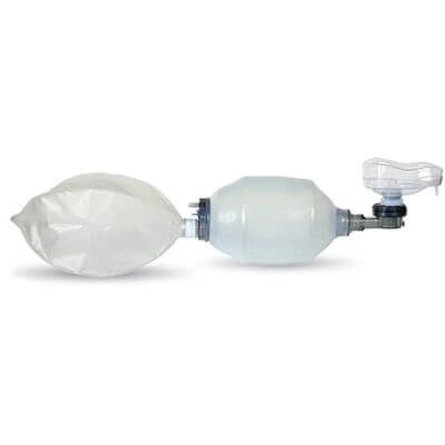 Disposable flask with mask