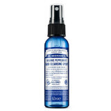 Spray de maini igienizant cu menta, 60 ml, Dr. Bronner's