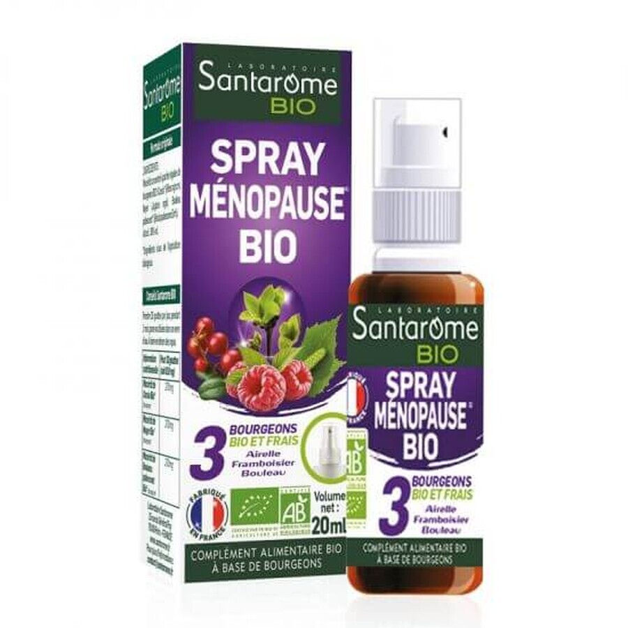 Gemmo Eco Menopause Spray, 20 ml, Santarome