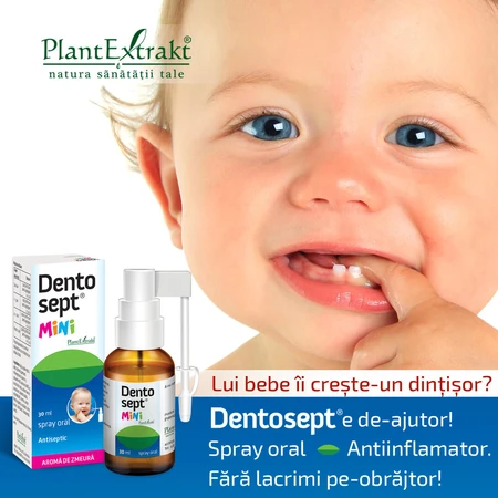 Dentosept Mini mondspray, 30 ml, Plant Extrakt