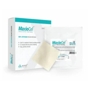 Chitosan fibre gélifiante pansement maxiocel 10x10 cm 10 pièces