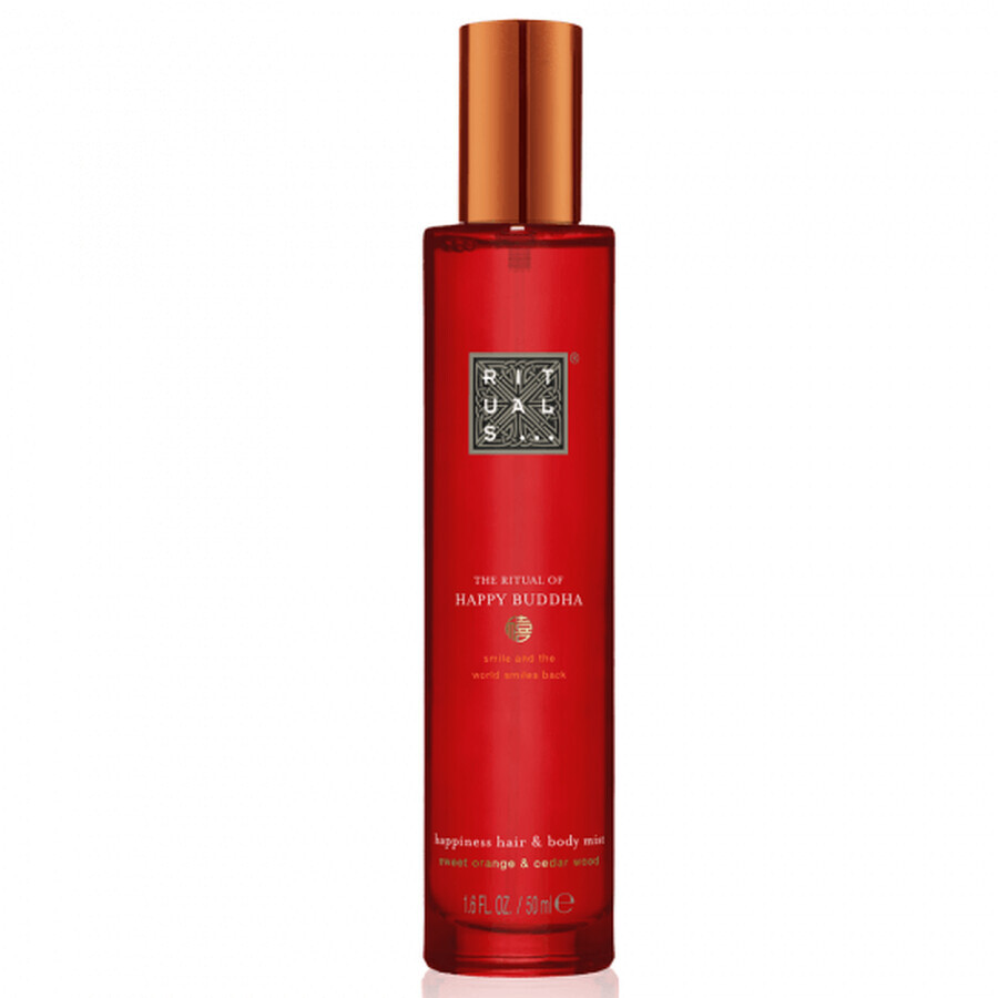 Spray parfumat pentru par si corp The Ritual of Happy Buddha, 50 ml, Rituals