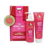 Aloe+ Colors The Berry Tart Set with Body Shower 200ml, Body Milk 120ml & Christmas Ornament Gift