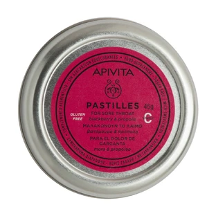 Apivita Braambes & Propolis Pastilles 45gr