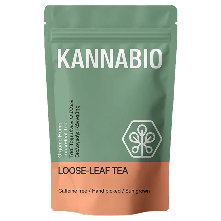KannaBio Organic Hemp Loose Leaf Tea Trim Decoction 30gr