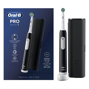 Oral B PRO 1 zwart met reisetui