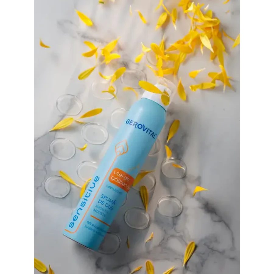 Gerovital Duschschaum Sensitive, 200 ml