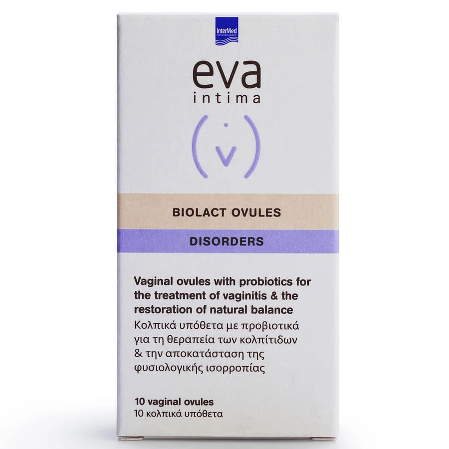 Eva Intima Ovulos Biolact 10pcs