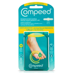 Compeed Almohadillas Hidratantes Medianas para Callos 6pcs