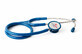 Stetoscop capsula dubla inox albastru, DM530B, Moretti