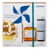 Korres Promo Pack Eau de Toilette Lefko Damenparfüm 100ml & Duschgel 250ml