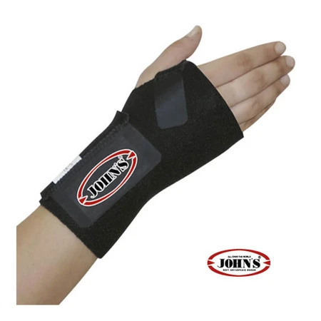John's Wrist Splints Wrap Around Black Line Jeden rozmiar na prawą rękę 120212: ceny i cechy