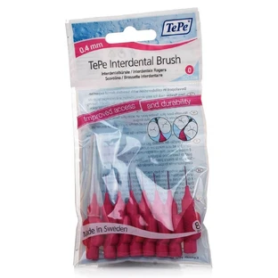 TePe Intermediate Brushes XXXX-Fine 0,4 mm Fuchsia 8pcs