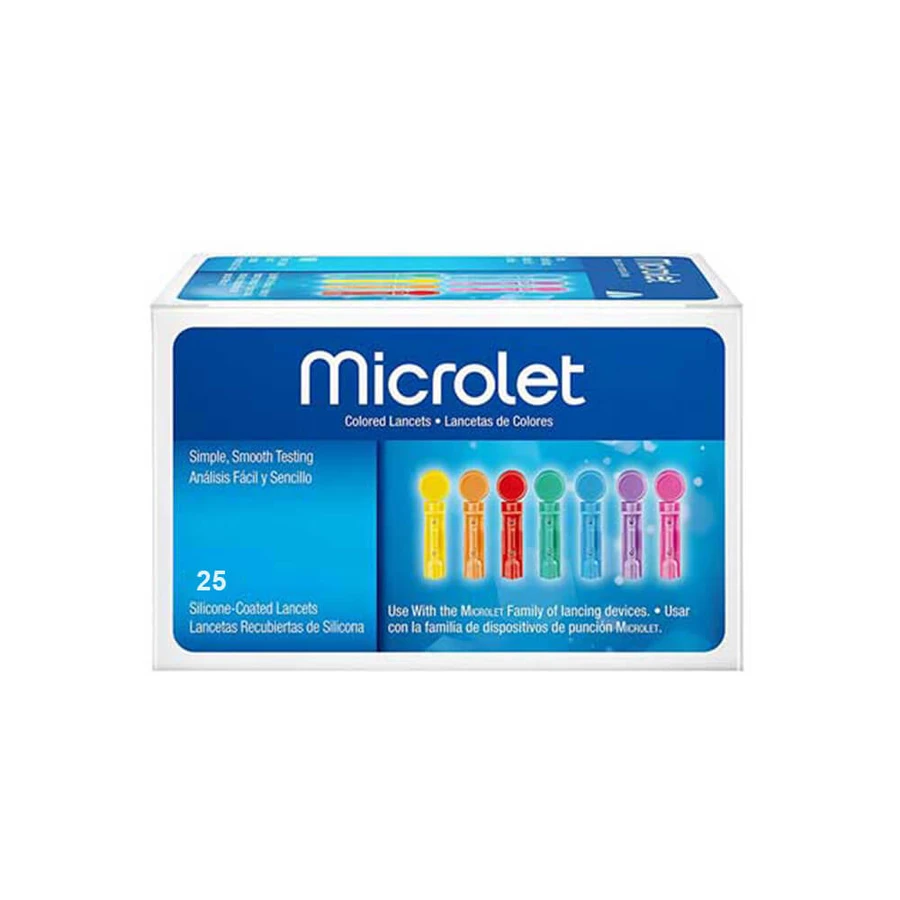 Ascensia Microlet Sugar Needles 25pcs.