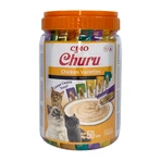 INABA Churu Varieties, Chicken, bucket, grain-free reward tube cats, (puree), 700g