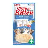 INABA Churu Kitten, Thunfisch, Beutel, Tube, getreidefrei Belohnungen Junior Katzen, (Püree), 56g