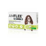 AMFLEE Combo Perro, spot-on, solución antiparasitaria, perros 10-20 kg, 3 pipetas