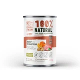 FRESH FARM Coarse, XS-XL, Beef and pumpkin, canned grain-free moist dog food, (pate), 400g
