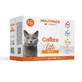 CALIBRA Life, Rind und Ente, Beutel getreidefreies Katzennassfutter, (in Sauce), Multipack, 85g x 12St.