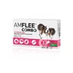 AMFLEE Combo Dog, spot-on, antiparasitic solution, dogs 2-10 kg, 3 pipettes