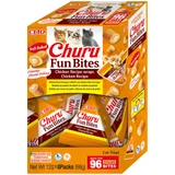 INABA Churu Churu Fun Bites, poulet, boîte de récompense sans céréales pour chats, 96g