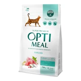 OPTIMEAL Sterilized, Truthahn, Trockenfutter für sterilisierte Katzen, 700g