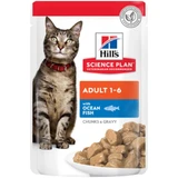 HILL'S Science Plan, Oceanic Fish, sachet wet cat food, 85g