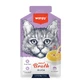 WANPY Fleischbrühe, Ente und Lachs, Beutel Nassfutter für Katzen, (Topping), 50g