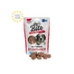 BRIT Let's Bite Meat Snacks Beef Squares with Poultry, XS-XL, boeuf et poulet, sac de récompense sans céréales pour chiens, 80g