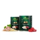 NUEVO Pollo,Ternera,Arroz y Calcio, XS-XL, comida húmeda en lata para perros junior, (paté), 800g