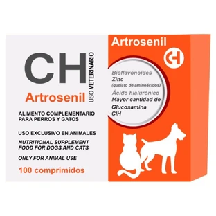CHEMICAL IBERICA Artrosenil, XS-XL, joint system supplement for dogs and cats, box, 100 tablets